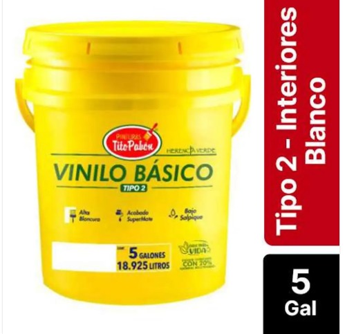 Pintura - (Vinilo) Básico- Tipo 2 - Tito Pabon