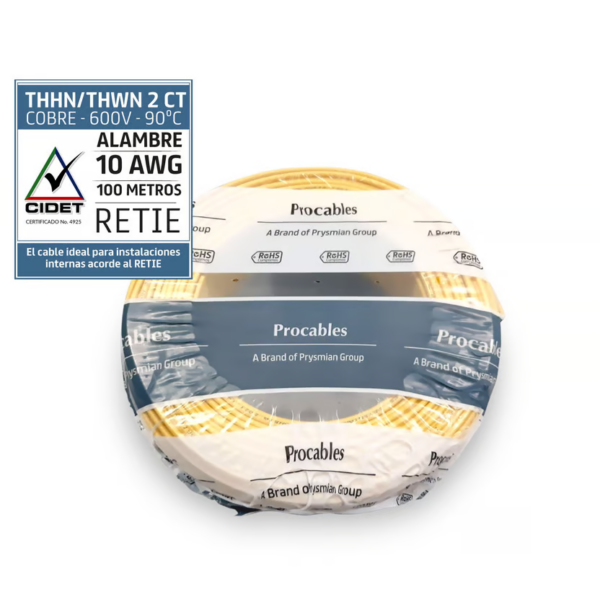 Alambres N.10 AWG - 100M
