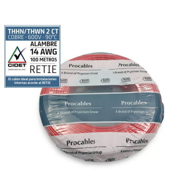 Alambres N.14 AWG - 100M