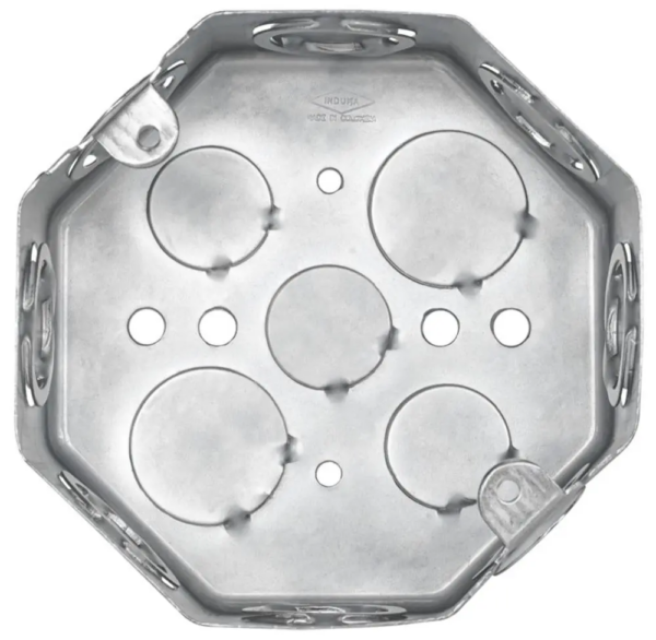 Caja Metalica Octagonal Liviana