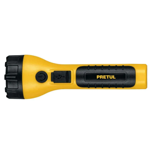 Linterna Plástica Recargable de Led 120lm