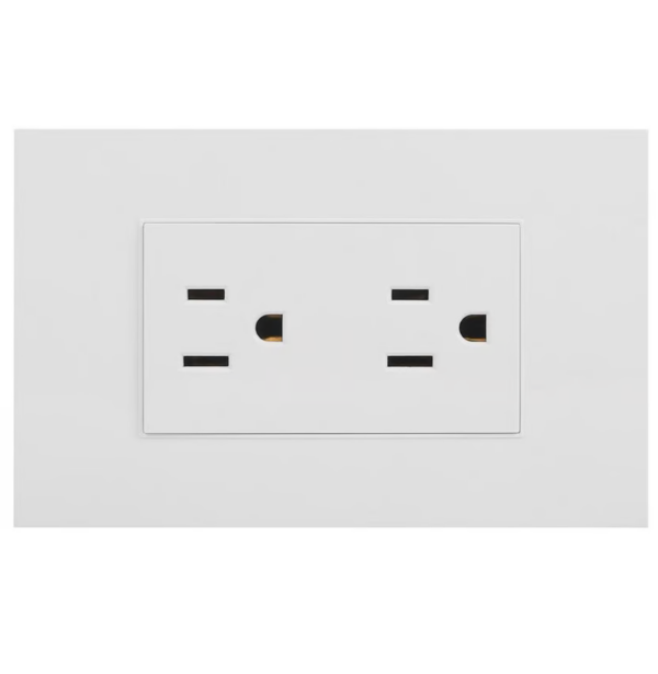 Toma Doble P/T Cygnus Blanco