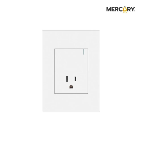 Toma + Interruptor White