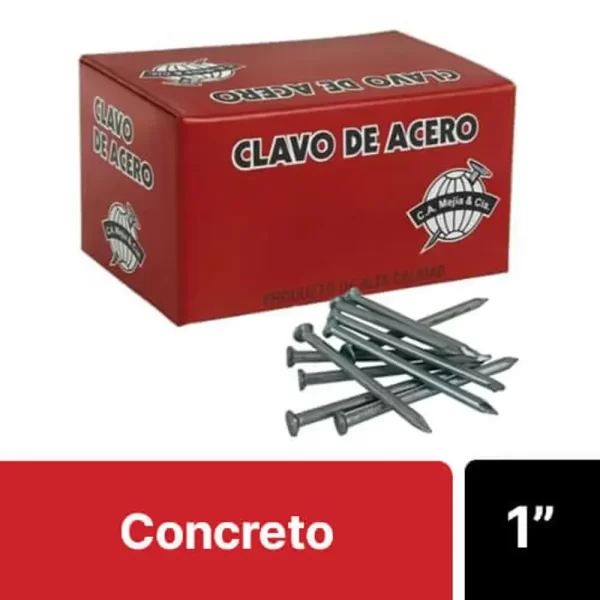 Clavos Acero Lisos  - Concreto