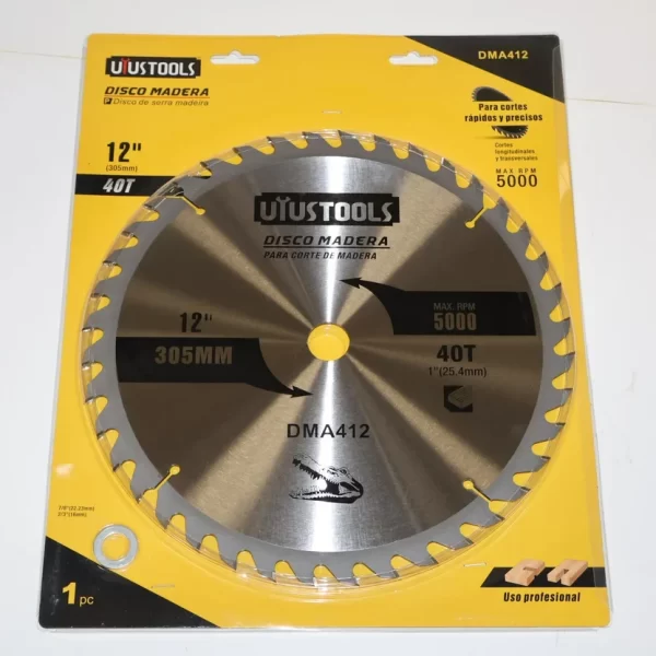 Disco Madera 10" x  40 Dientes