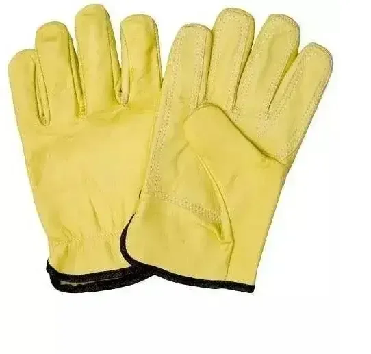 Guante Vaqueta Tipo Ingeniero Sencillo Corto