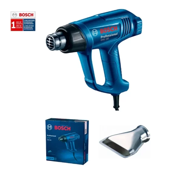 Pistola De Calor 1600 Watts Ghg180 Azul -  Bosch