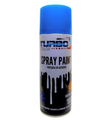 Aerosol Pintura Azul Español TTURBO COLOR - 400ml