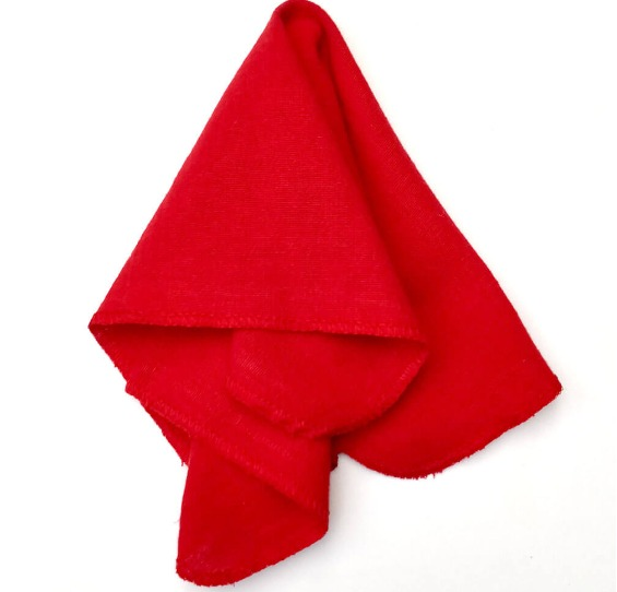 Bayetilla De 32 Cm * 50 Cm, Color Rojo